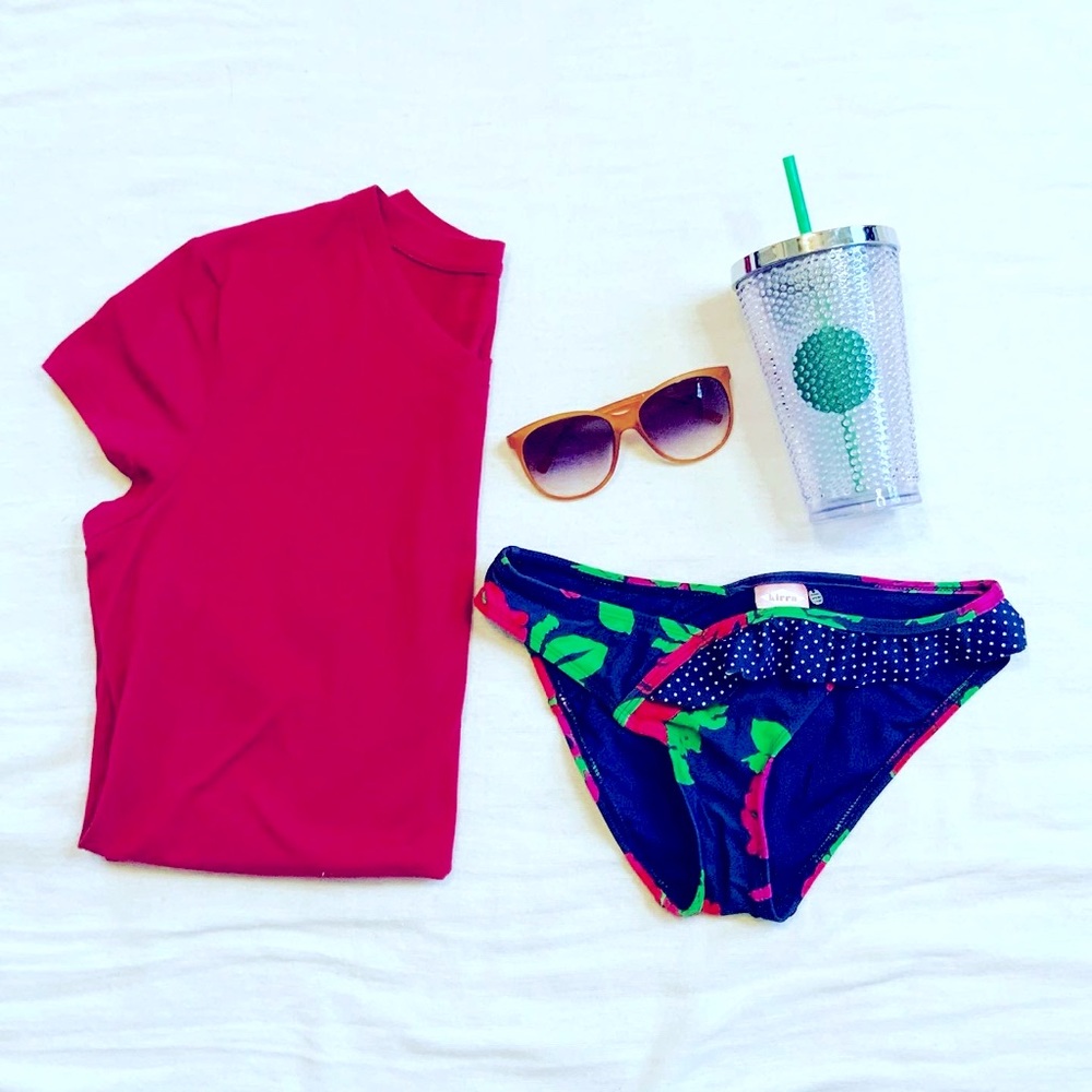 Kirra bikini bottoms high hips pac Sun